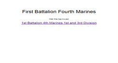 Desktop Screenshot of 1stbn4thmarines.net